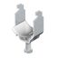 Clamp clip 40-46mm Aluminium thumbnail 1