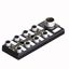 Passive Actuator/Sensor Box, M12 × 1 8-port, with M23 Connector for Supply Cable   TB-8M12-5P3-CS19T thumbnail 2