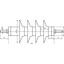 DEHNmid MV arrester Ur: 30kV In: 10kA line disch. class 1 normal creep thumbnail 2