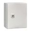 Wall-mounted enclosure 1 door IP65 H=250 W=200 D=155 mm thumbnail 1