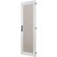 XLSD5GS1485 Section door with glass window, closed IP55, left or right-hinged, HxW = 1400 x 850mm, grey thumbnail 4