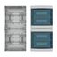 Surface Mounted Board, IP65, IK08, 4-rows 72 modules with screw termin thumbnail 3