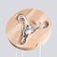 Pendant lamp PEKKA 3P white/natural wood thumbnail 3