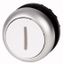 M22-D-W-X1 Pushbutton, RMQ-Titan, Flat, momentary, White, inscribed, Bezel: titanium thumbnail 1