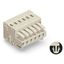 1-conductor female connector CAGE CLAMP® 1.5 mm² light gray thumbnail 4