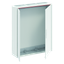 B46 ComfortLine B Wall-mounting cabinet, Surface mounted/recessed mounted/partially recessed mounted, 288 SU, Grounded (Class I), IP44, Field Width: 4, Rows: 6, 950 mm x 1050 mm x 215 mm thumbnail 3