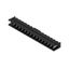 PCB plug-in connector, male header, open side, THT/THR solder connection, 5.00 mm, Number of poles: 16, 90°, Solder pin length (l): 3.2 mm, tinned, black, Box thumbnail 2