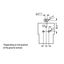 Plug with direct ground contact 3-pole white thumbnail 5