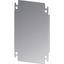 MPL-6080-CS Mounting plate, galvanized, for HxW=600x800mm thumbnail 2