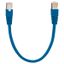 Patch cord, Cat.6A iso, 10 m yellow (similar RAL 1021) thumbnail 2