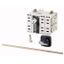 DDC-80/2/M4/P-G DC switch disconnector, 80 A, 2 pole, 1 N/O, 1 N/C, with grey knob, rear mounting thumbnail 1