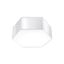 CEILING LAMP SUNDE 11 WHITE E27 2X60W IP20 thumbnail 1