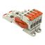 1-conductor female connector lever Push-in CAGE CLAMP®, light gray thumbnail 1