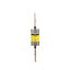 Fast-Acting Fuse, Current limiting, 125A, 600 Vac, 600 Vdc, 200 kAIC (RMS Symmetrical UL), 10 kAIC (DC) interrupt rating, RK5 class, Blade end X blade end connection, 1.84 in diameter thumbnail 2