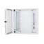 Data Homecabinet, 3-row, 44x TOOLLESS, 4x 230V, RAL9003 thumbnail 2