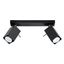 CEILING LAMP MERIDA 2 BLACK GU10 2X40W IP20 thumbnail 3