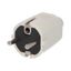 Plug 250V/16A plastic IP20 white thumbnail 2