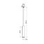 LINO 1 GU10 1x40W IP20 pendant lamp thumbnail 7