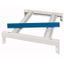 XTSZFBA-W600 Top frame with design strip, W=600mm, grey thumbnail 1