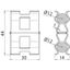 DEHNclip reinforcement clamp St/blank for Rd 12 mm / Rd 12 mm thumbnail 2