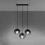 HANGING LAMP TULOS 3L BLACK E27 3X60W IP20 thumbnail 7