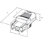 Coupler 3-p plug, str-rel, red thumbnail 2