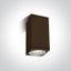 RUST BROWN CEILING GU10 10W IP54 100-240V thumbnail 1