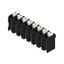 Printed circuit board terminals, 5.00 mm, Number of poles: 8, 180°, Solder pin length (l): 1.5 mm, black, PUSH IN with actuator, Clamping range, max. : 1.5 mm², Tube thumbnail 4