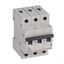 MCB RX³ 6000 - 3P - 400V~ - 25 A - B curve - prong/fork type supply busbars thumbnail 2