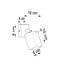 WALL LAMP MERIDA WHITE GU10 1X40W IP20 thumbnail 6