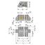 1-conductor female connector, angled CAGE CLAMP® 2.5 mm² gray thumbnail 2