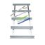 Frame, door and insert for enclosure BK085, 5-rows thumbnail 1