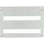 BFZ-FP-2+/48-G Front plate 45mm-Device cutout for 24 Module units per row, 2+ rows, grey thumbnail 1