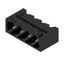 PCB plug-in connector, male header, closed side, THT solder connection, 5.08 mm, Number of poles: 4, 90°, Solder pin length (l): 3.2 mm, tinned, black, Box thumbnail 3