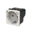 Socket outlet Schuko with USB C+C 15 W charger- 2M - Dune thumbnail 2