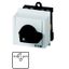 T0-1-15434/IVS Changeover switches, T0, 20 A, service distribution board mounting, 1 contact unit(s), Contacts: 2, With spring-return from HAND, 45 °, momentary/main thumbnail 1