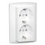 MONOB DOUB SAF EARTH SOCKET (SKO TYPE) WHITE thumbnail 2