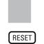 287LQ18 Insert label, transparent, RESET thumbnail 2
