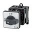 P1-25/Z/HI11 On-Off switch, P1, 25 A, rear mounting, 3 pole, 1 N/O, 1 N/C, with black thumb grip and front plate thumbnail 4