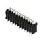 Printed circuit board terminals, 3.81 mm, Number of poles: 11, 180°, Solder pin length (l): 3.5 mm, black, PUSH IN with actuator, Clamping range, max. : 1.5 mm², Tape thumbnail 3