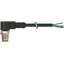 M12 male 90° A-cod. with cable PUR 5x0.34 bk 4.5m thumbnail 1