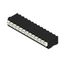 Printed circuit board terminals, 3.81 mm, Number of poles: 13, 90°, Solder pin length (l): 1.5 mm, black, PUSH IN with actuator, Clamping range, max. : 1.5 mm², Tube thumbnail 2