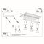 CEILING LAMP BERG 3 NATURAL WOOD GU10 3X40W IP20 thumbnail 4