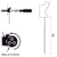 Black strap holder - UP-22 UV 100pcs thumbnail 2