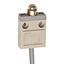 Compact enclosed limit switch, roller plunger, 4 A 30 VDC, 5m VCTF oil D4CN3302H thumbnail 1
