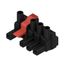 PCB plug-in connector, female plug, 7.62 mm, Number of poles: 4, 180°, Clamping yoke connection, Clamping range, max. : 4 mm², Box thumbnail 3
