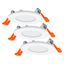 Downlight set SLIM 3×4.5W 3000K 85mm 230V White thumbnail 2