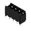 PCB plug-in connector, male header, Dovetails for fixing blocks, THT solder connection, 5.08 mm, Number of poles: 4, 180°, Solder pin length (l): 4.5 mm, tinned, black, Box thumbnail 2