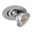 TWISTER GU6.5 downlight, round , silver grey, max. 35W, adjustable thumbnail 2