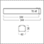 TECTON TE OE EMPTY FEED - Mounting rail termination thumbnail 2